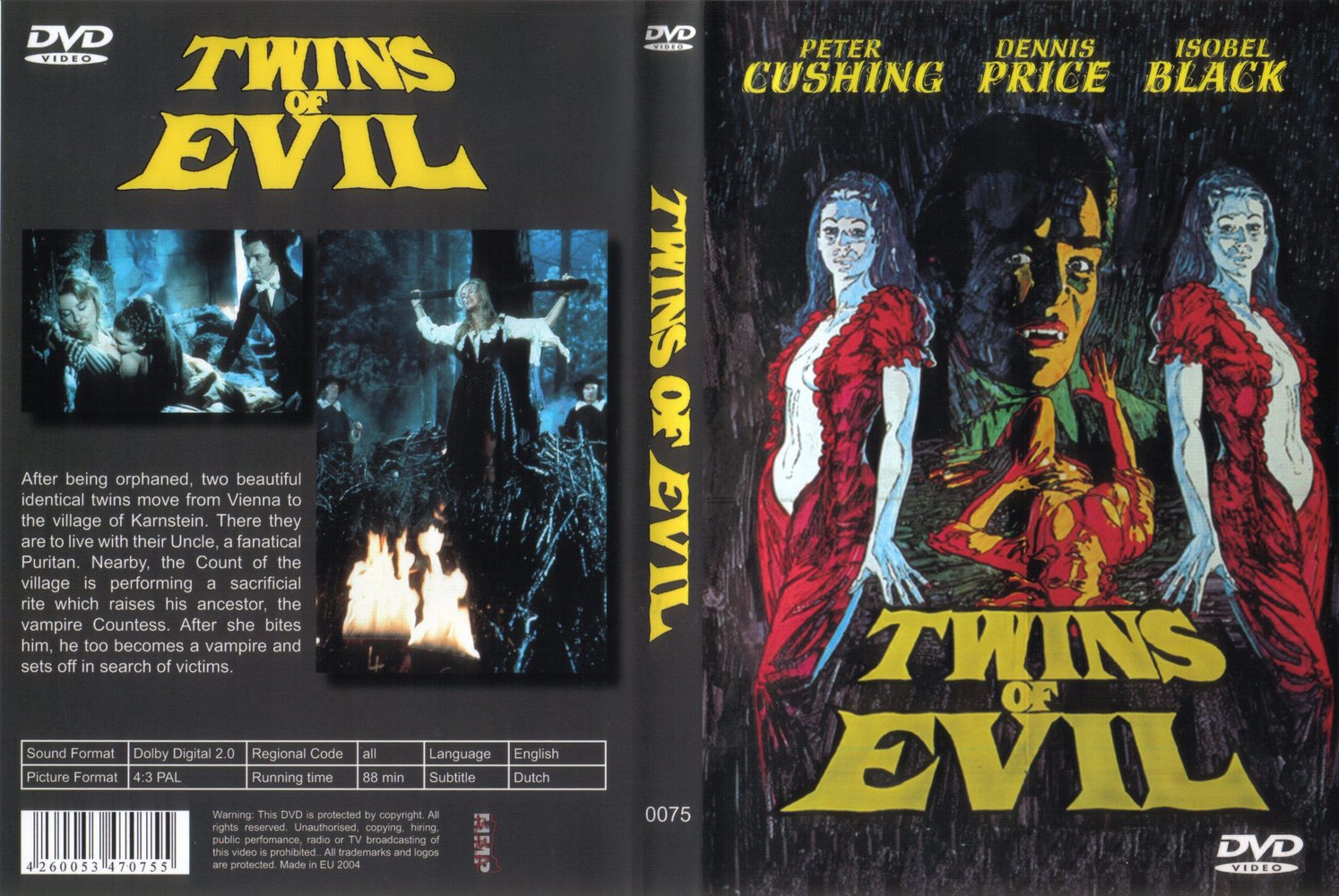 CULTFOREVER TWINS OF EVIL HORROR 1971